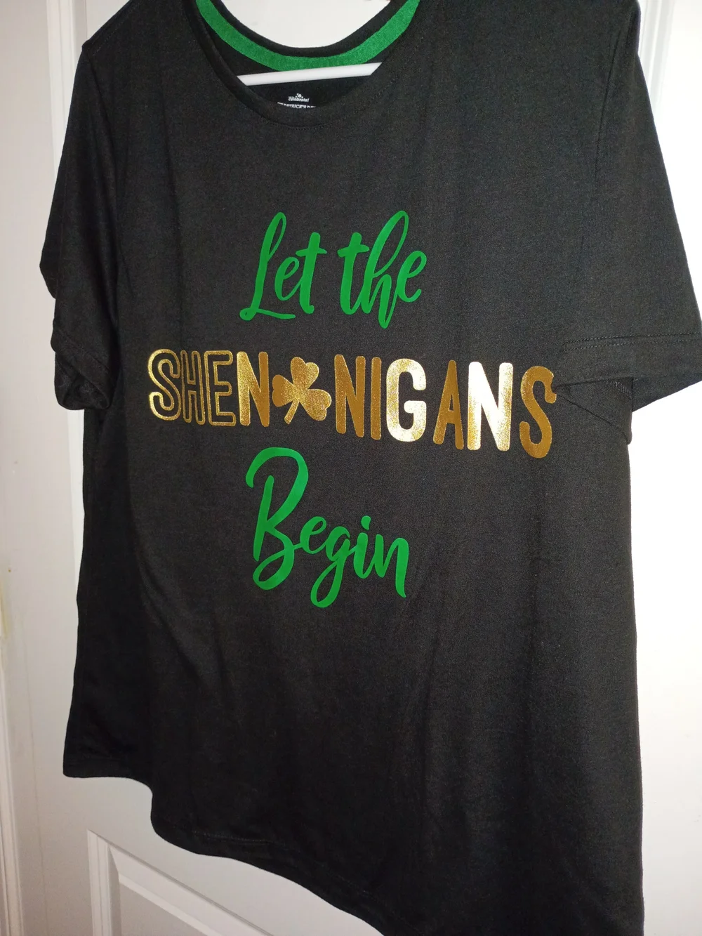 Shenanigans Black Crewneck Tee - Picture 4 of 6